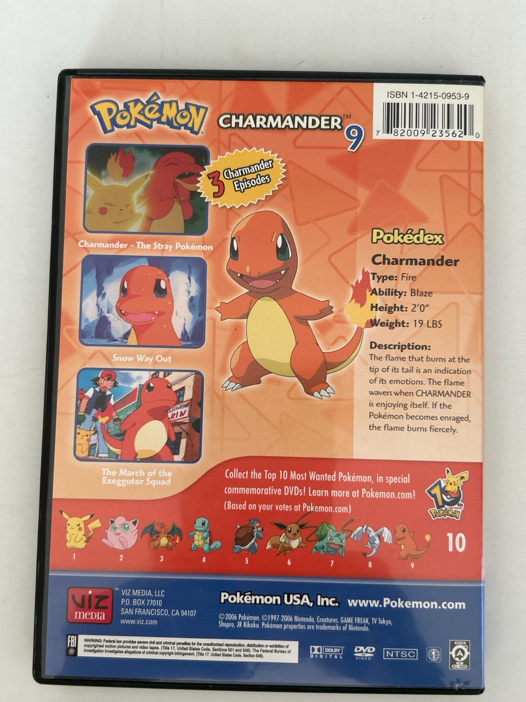 Set of 3 Pokémon DVDs - photo 4