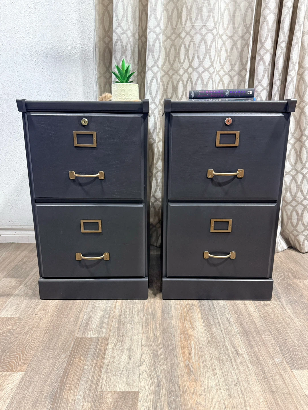 Refinished Nightstand Set - photo 2