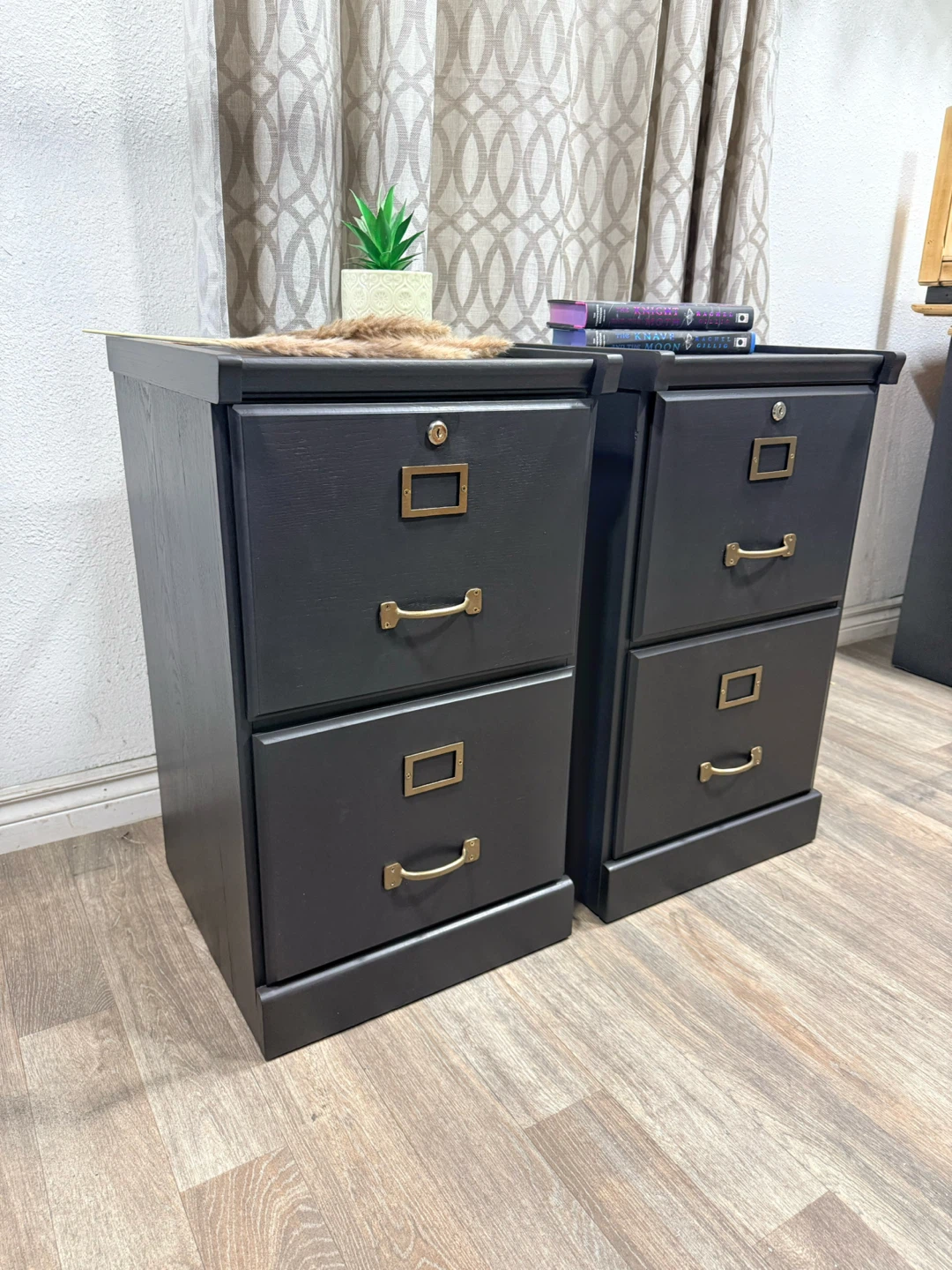 Refinished Nightstand Set - photo 3