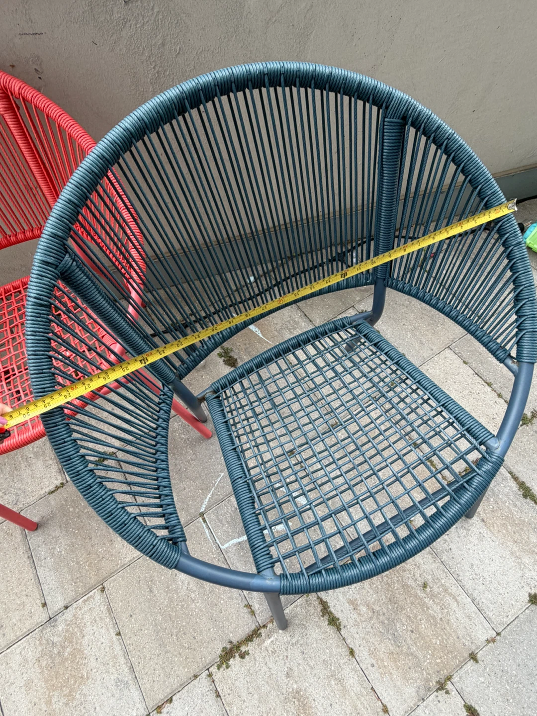 Set of 4 Modern Patio Chairs - photo 4