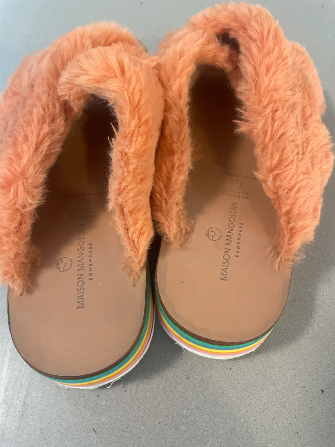 Maison Mangostan Furry Sandals - photo 2