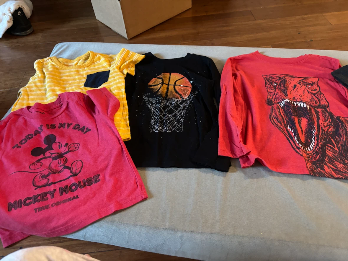 Set of 6 Boys Graphic T-Shirts - photo 2