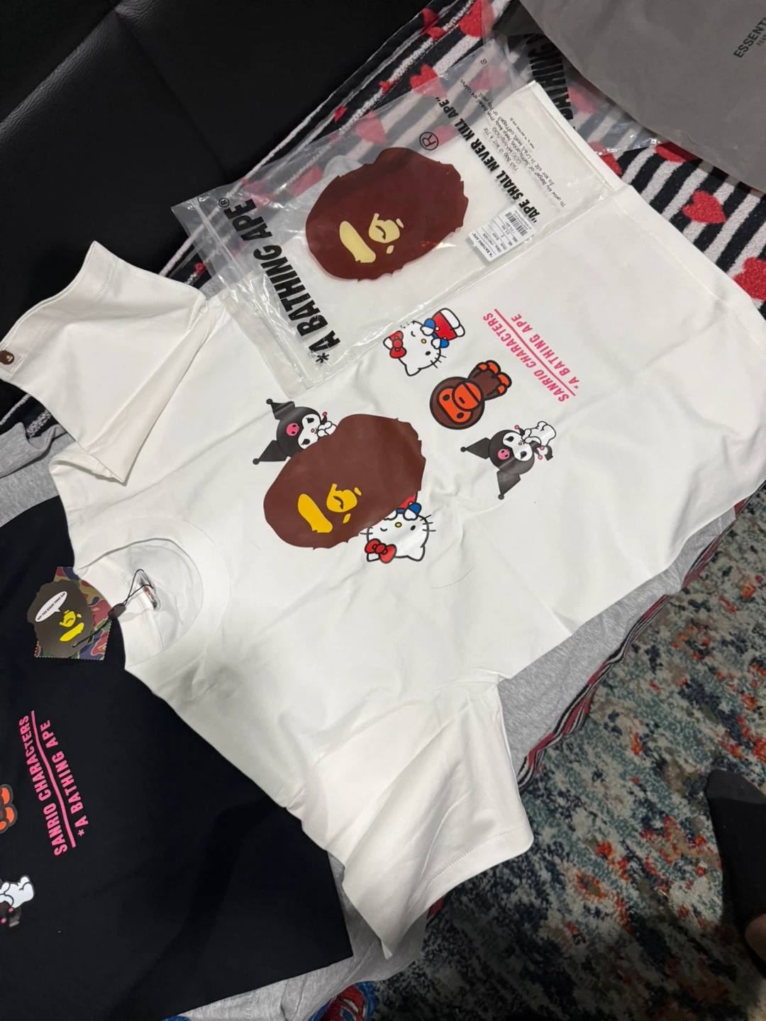 A Bathing Ape Sanrio Characters T-Shirt