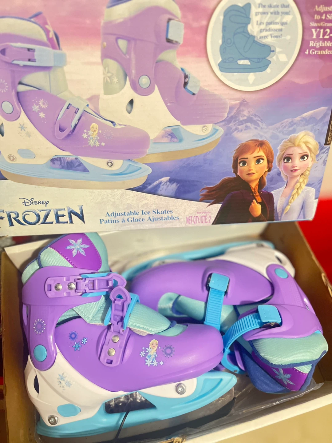 Disney Frozen Adjustable Ice Skates - photo 2