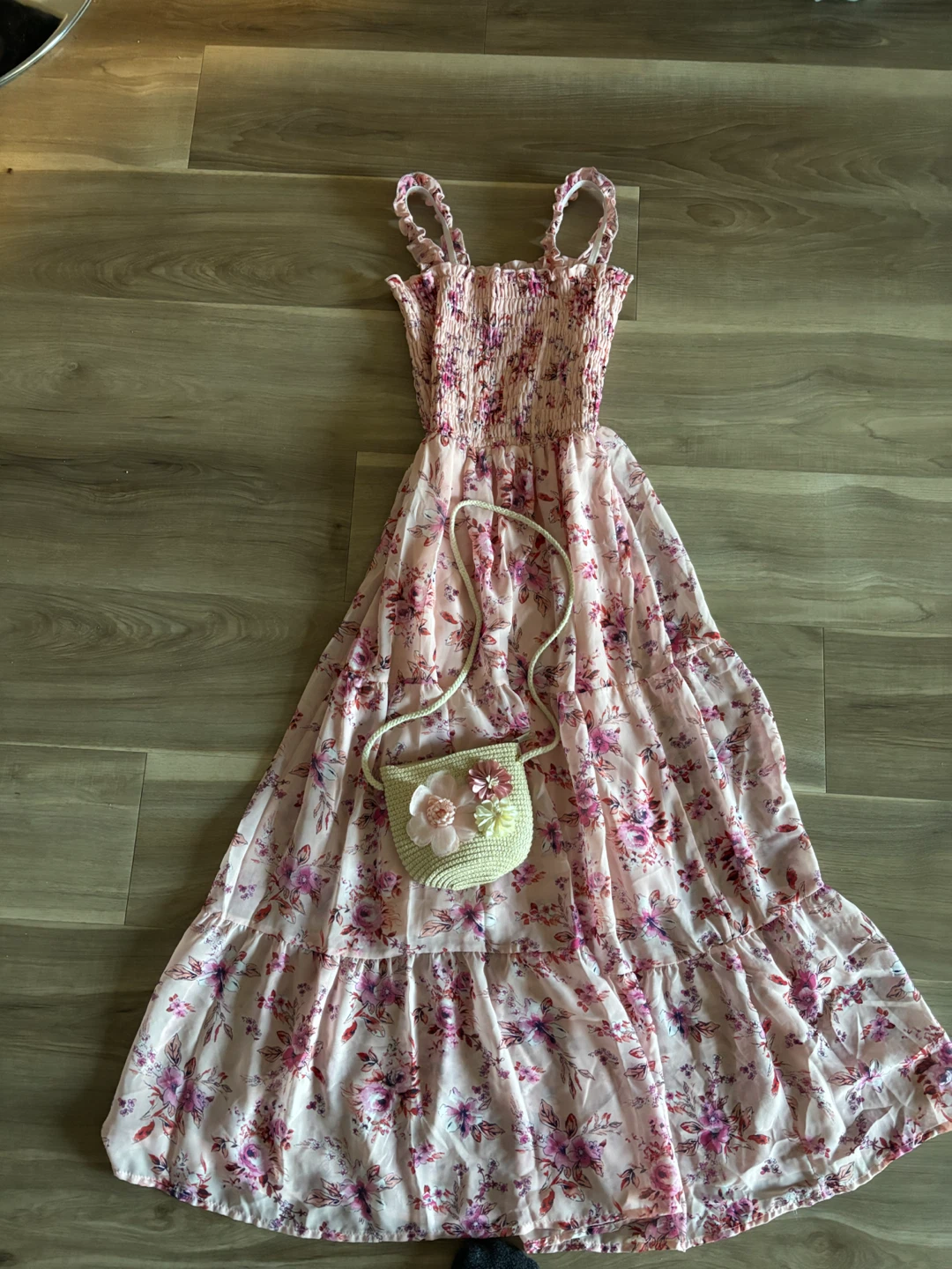 Speechless Kids Floral Maxi Dress Size 14
