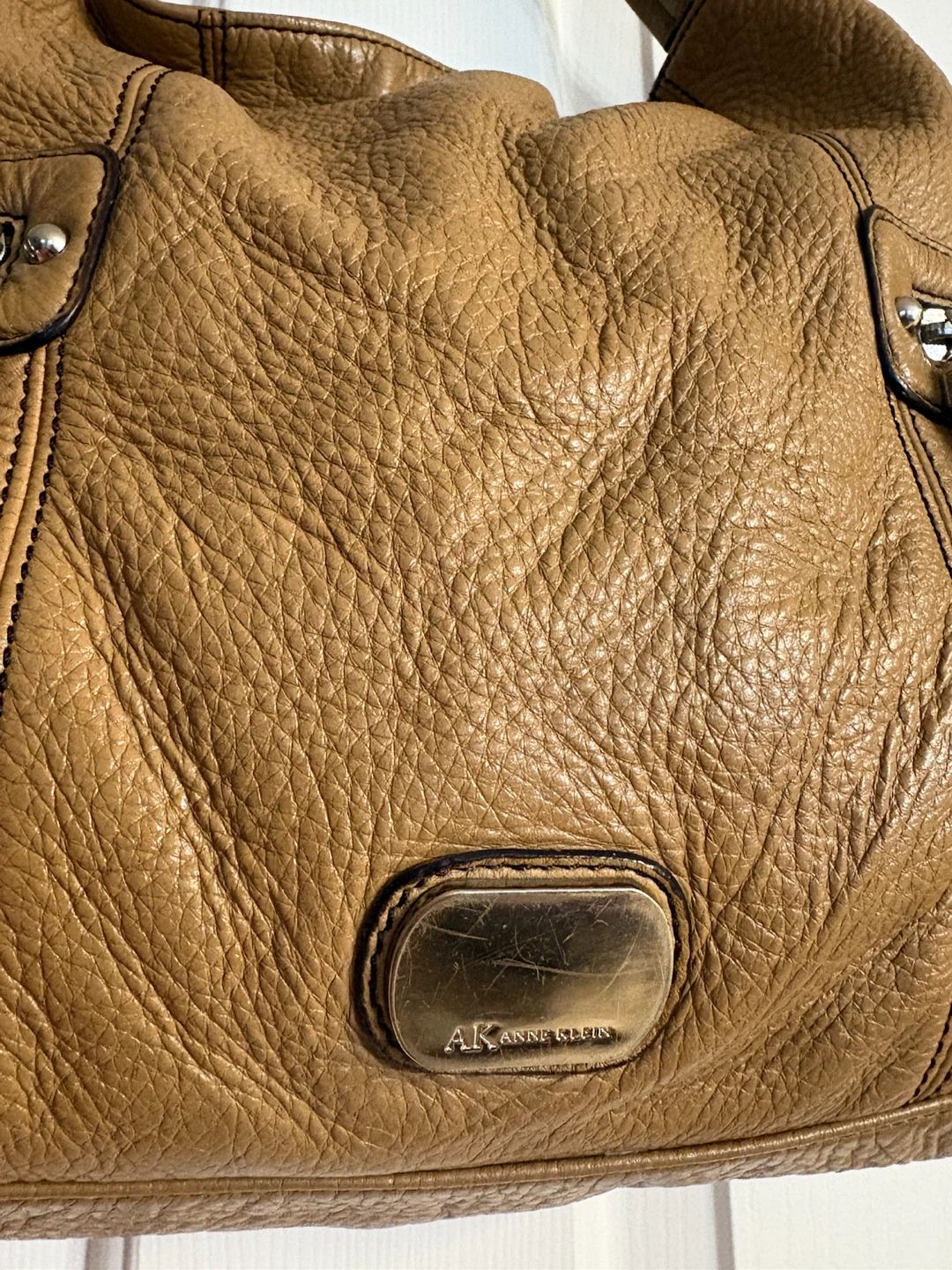 Anne Klein Pebbled Leather Handbag - photo 2