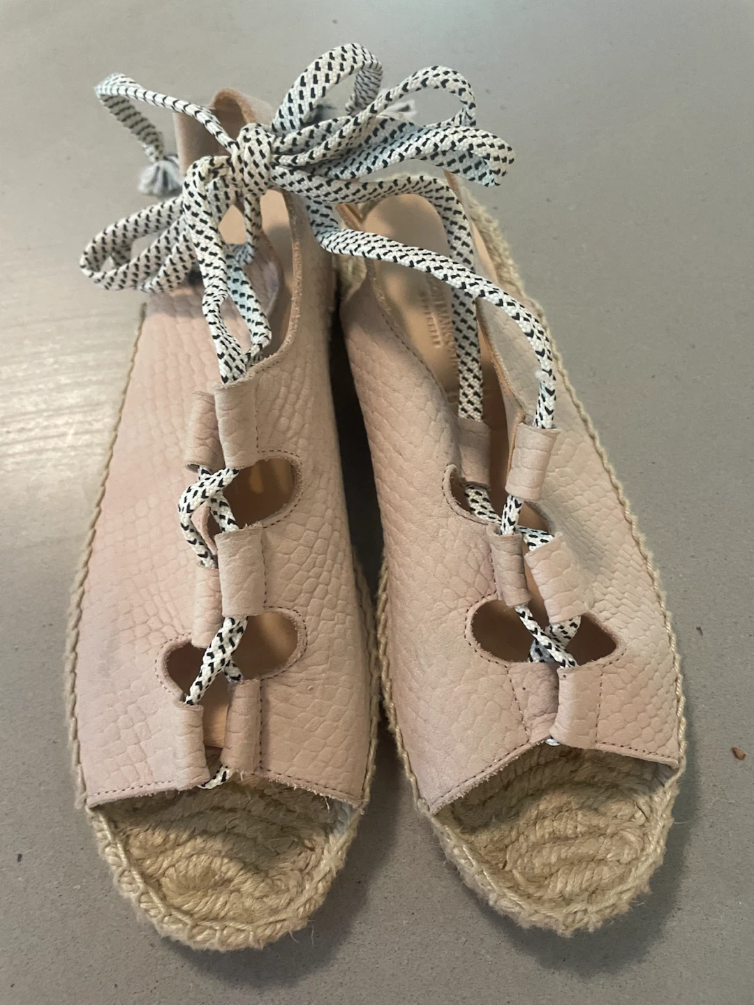 Maison Mangostan leather espadrilles - photo 2