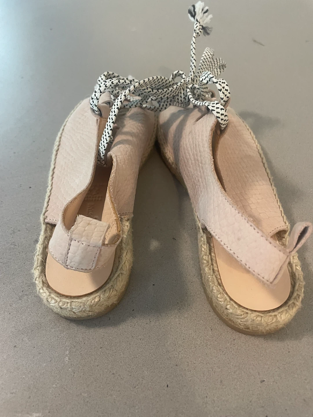 Maison Mangostan leather espadrilles - photo 3