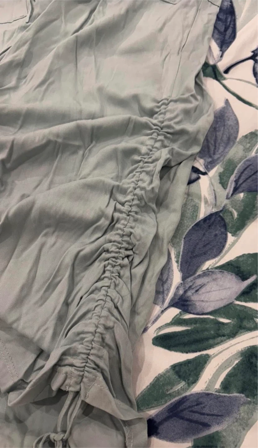 Forever 21 Light Green Drawstring Skirt - photo 3