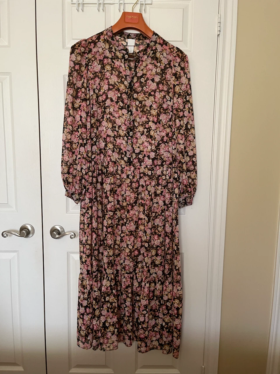 H&M Floral Midi Dress