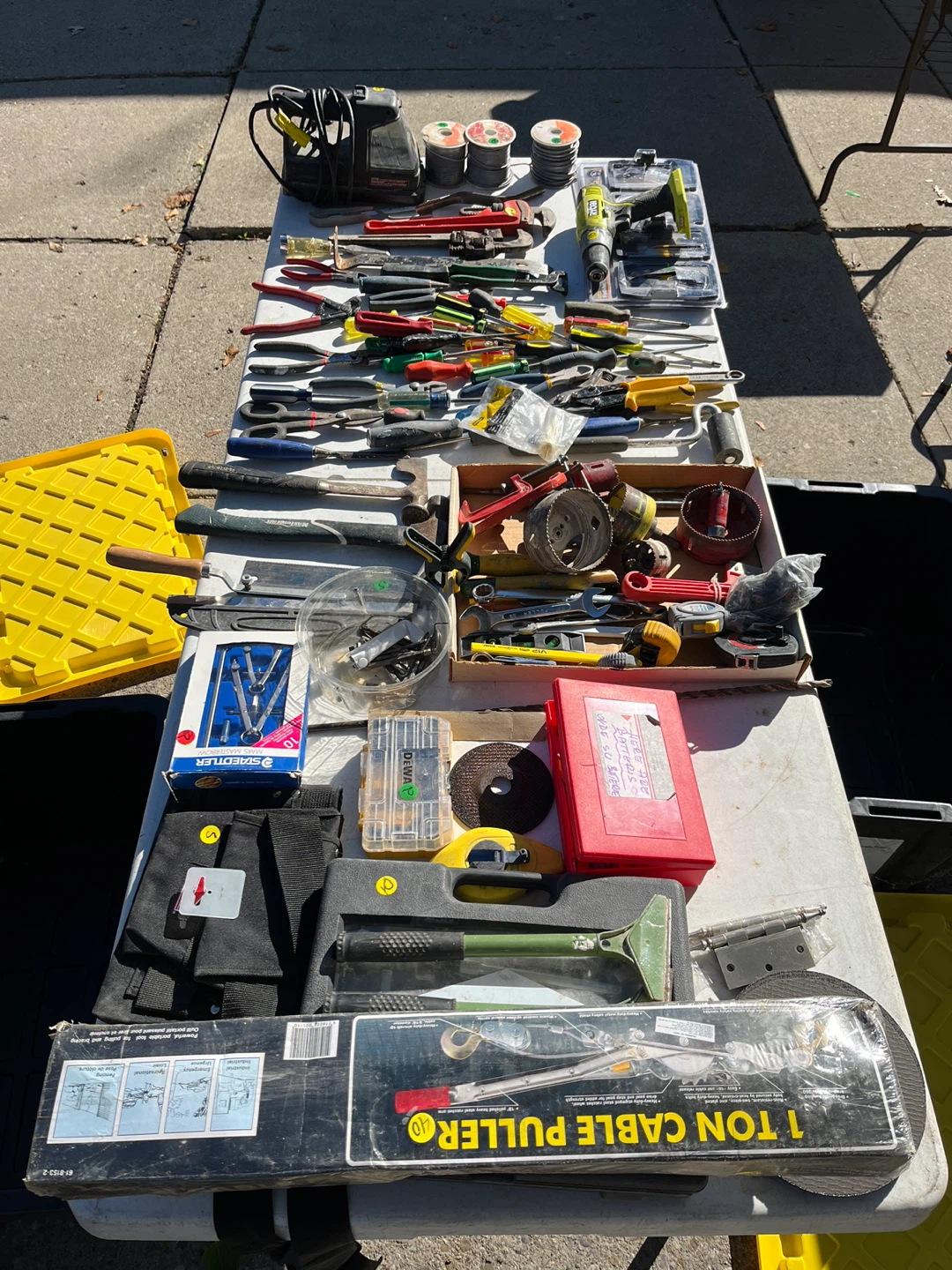 Huge Lot of Mixed Tools