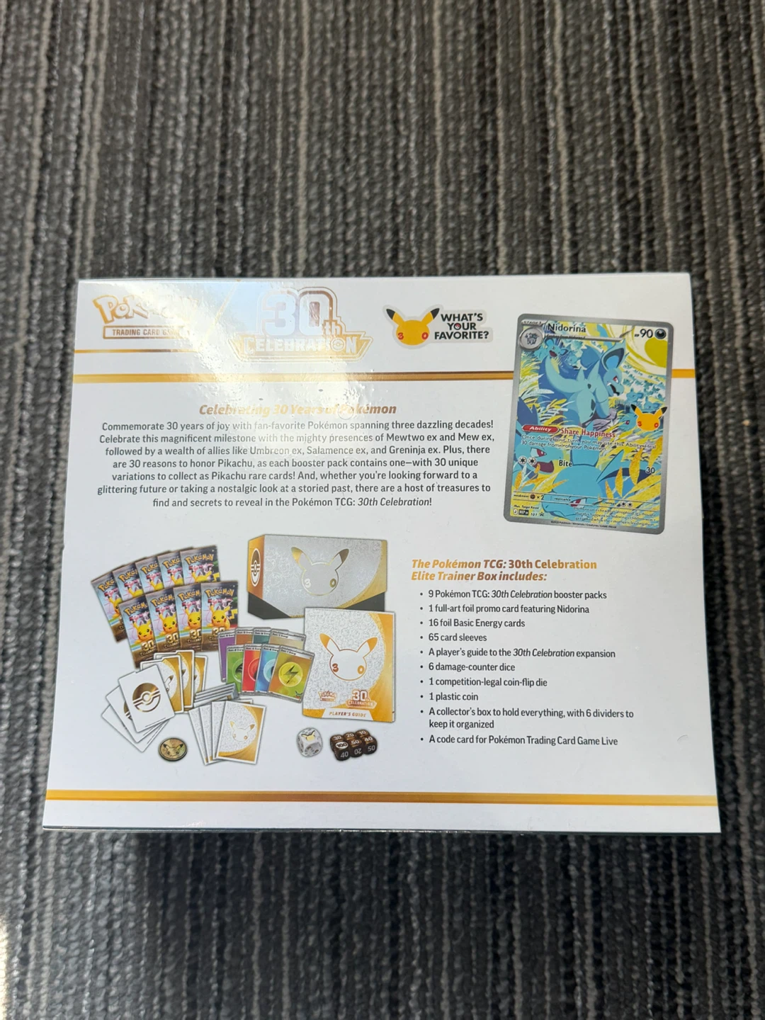 30th Celebration Elite Trainer Box - photo 2