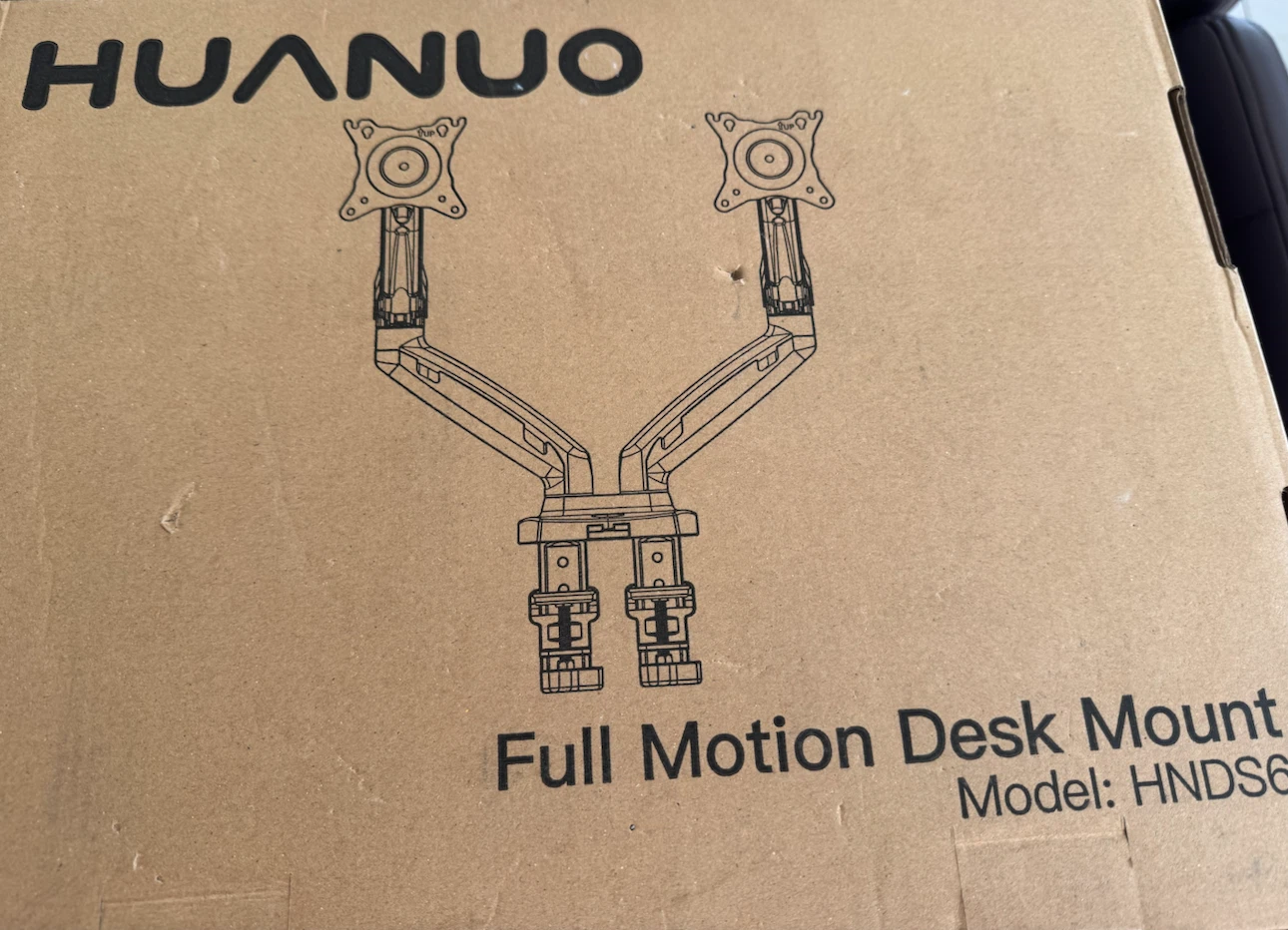Huanuo HNDS6 Dual Monitor Desk Mount