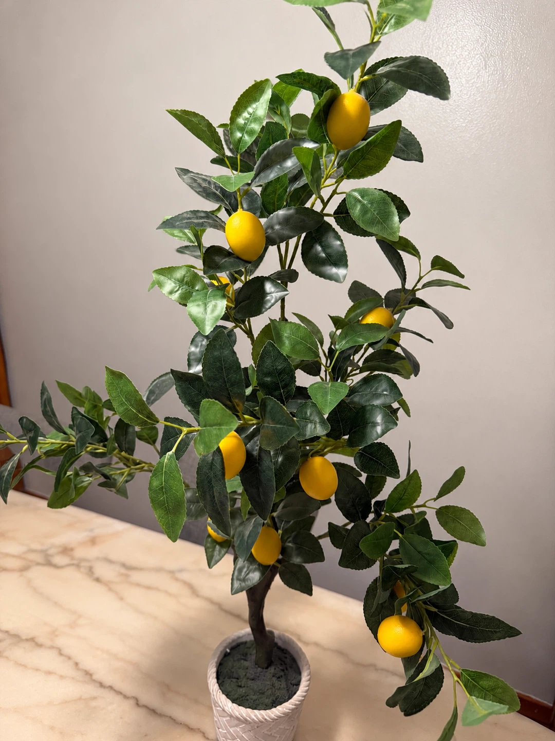 Artificial Lemon Tree Plant