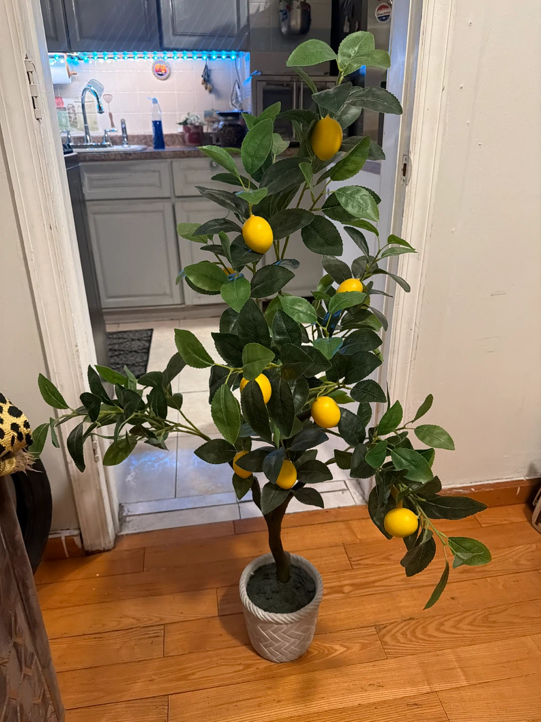 Artificial Lemon Tree Plant - photo 2