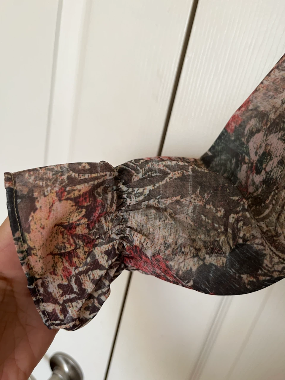 Floral Print chiffon Maxi Dress XL - photo 4