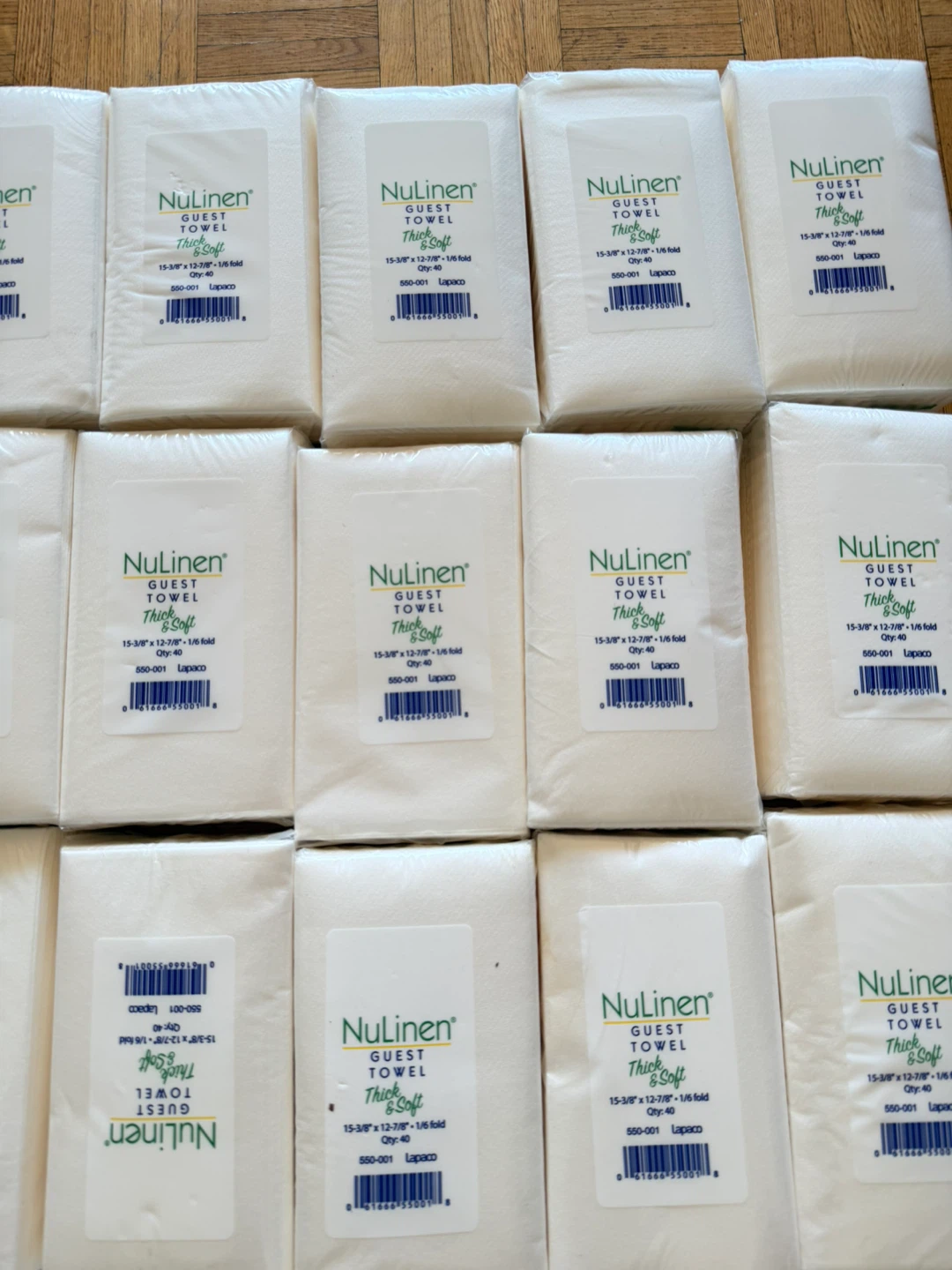 NuLinen Thick & Soft Guest Towels - 15 Packs - photo 2