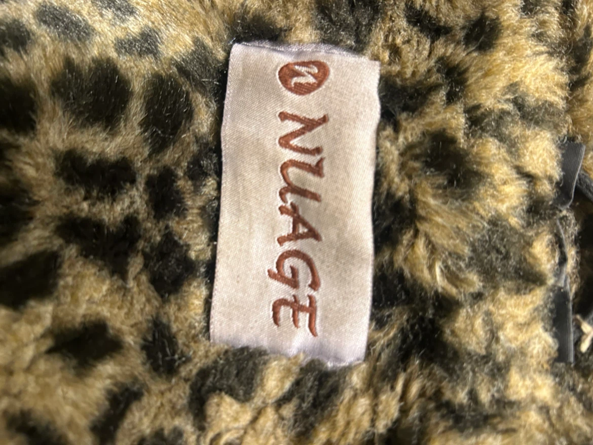 Nuage Leopard Faux Fur Lined Jacket - photo 4