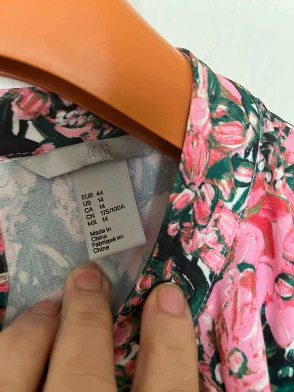 H&M Floral Long Sleeve Dress - photo 2