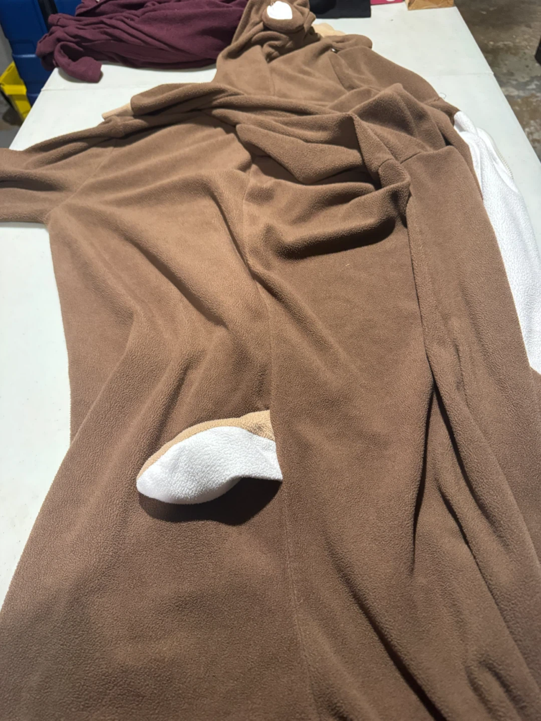Reindeer Fleece Onesie - photo 2