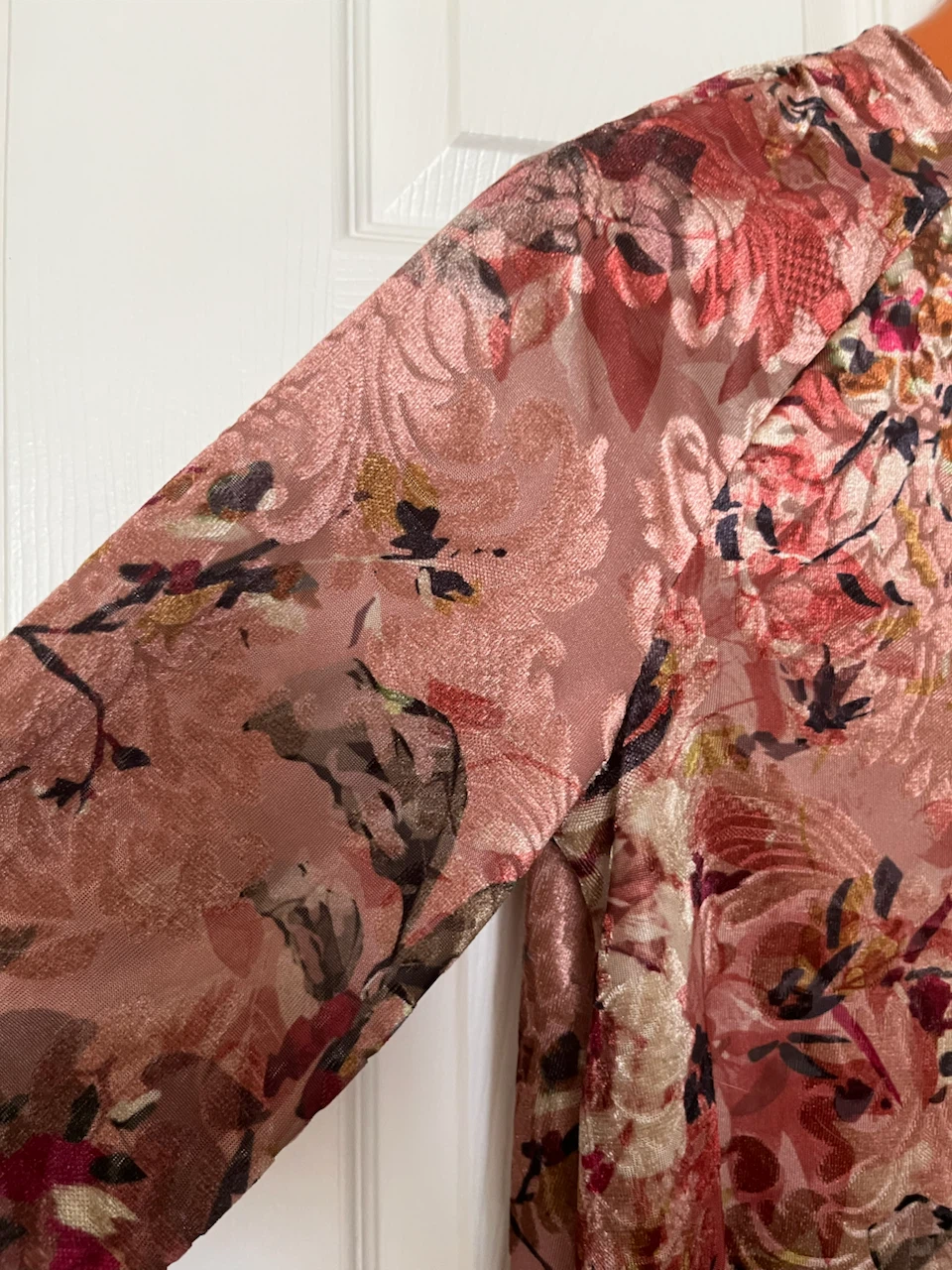 Floral Velvet Dress - photo 2