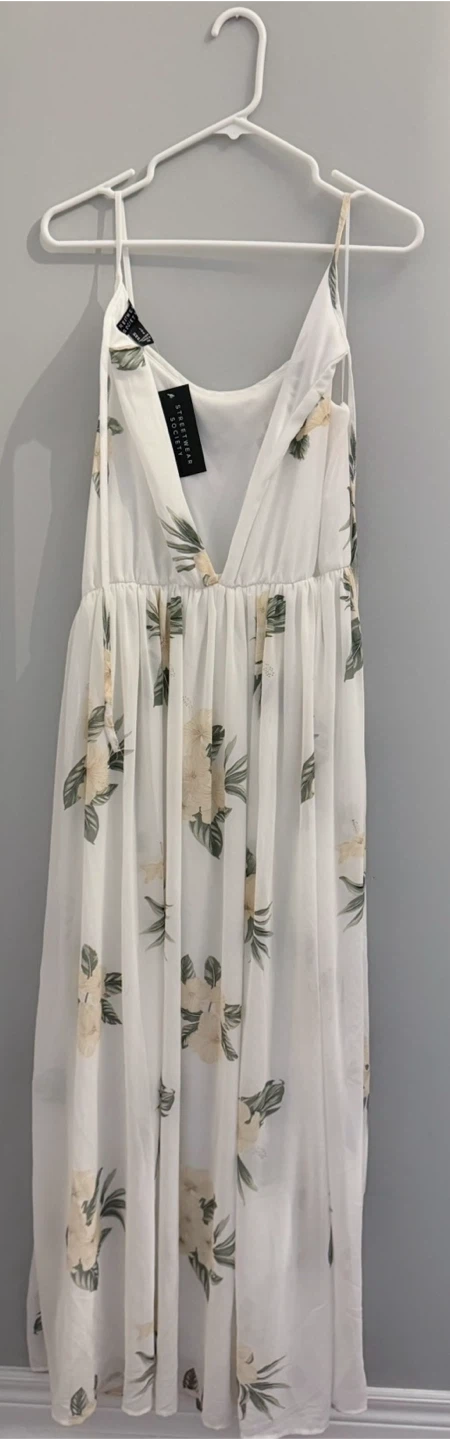 NEW Streetwear Society Floral Maxi Dress - Large (Never Worn) - photo 3