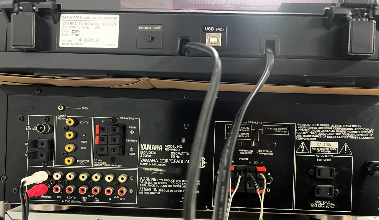 YAMAHA PHONO Receiver, Excellent condition - photo 4