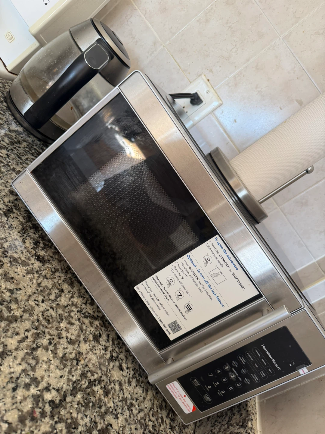 Hamilton Beach Microwave Stainless Steel