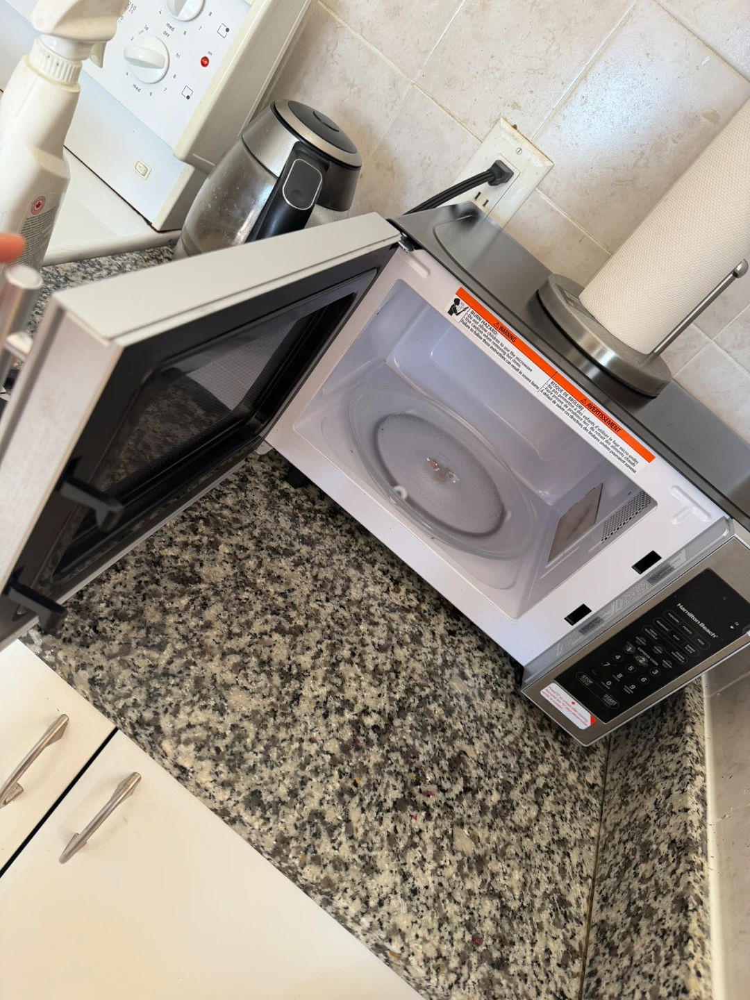 Hamilton Beach Microwave Stainless Steel - photo 3