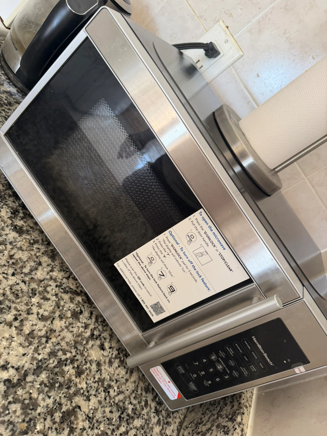 Hamilton Beach Microwave Stainless Steel - photo 4