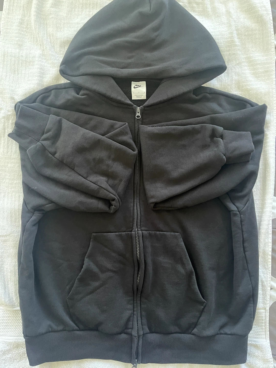 Nike Full-Zip Black Hoodie - photo 2