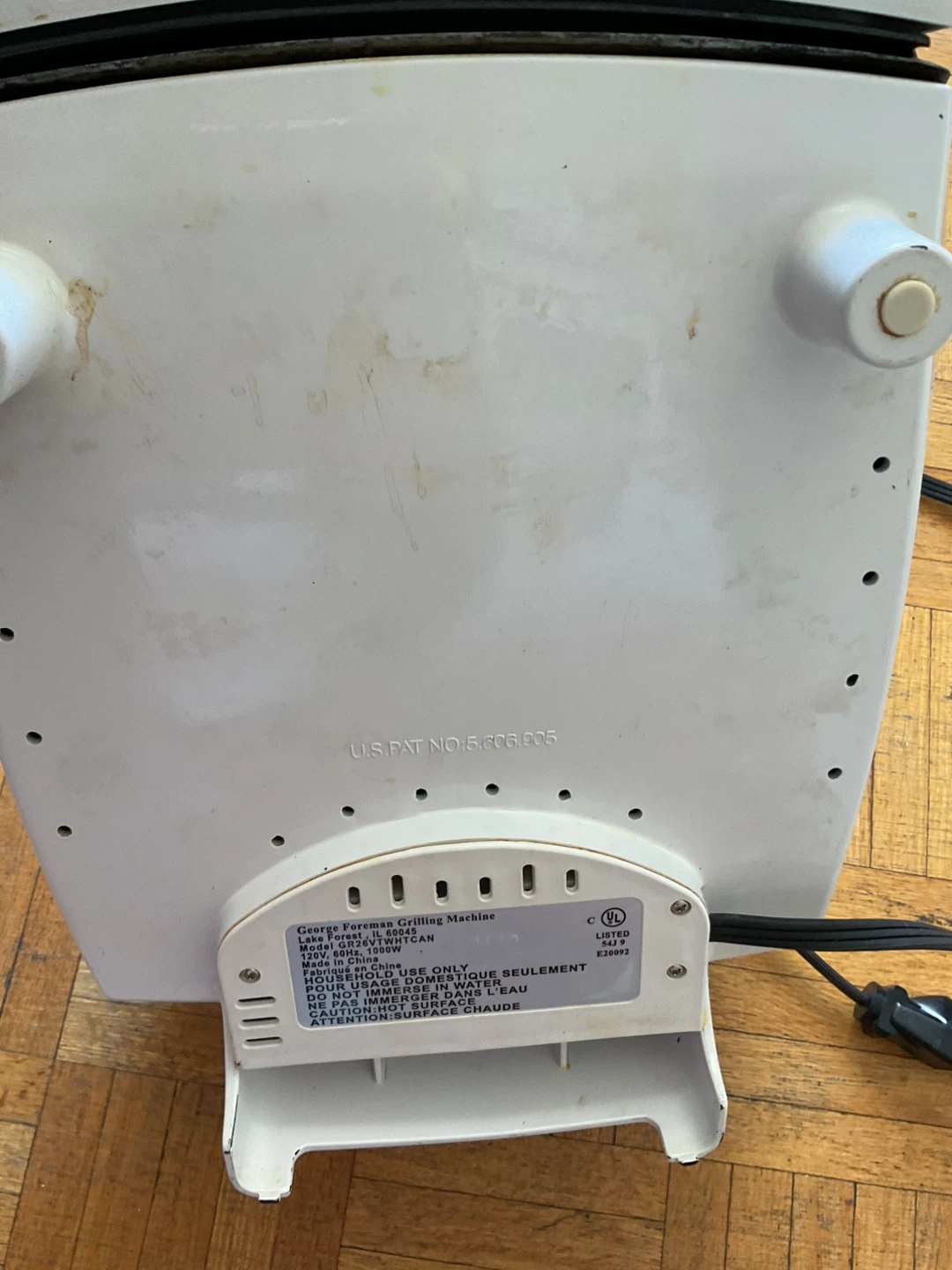 George Foreman Lean Mean Fat Reducing Grilling Machine - photo 4