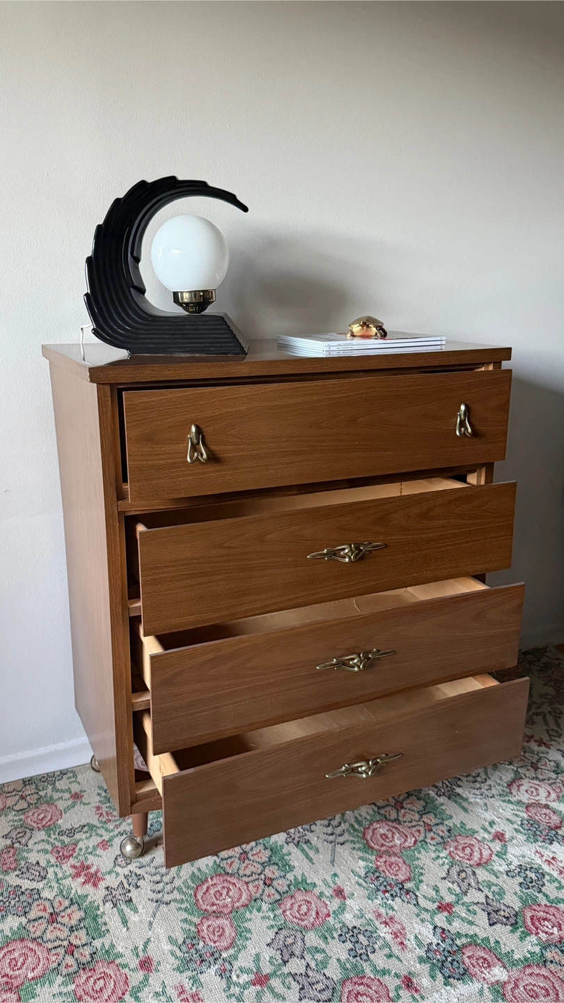 Vintage Tallboy Dresser - photo 2