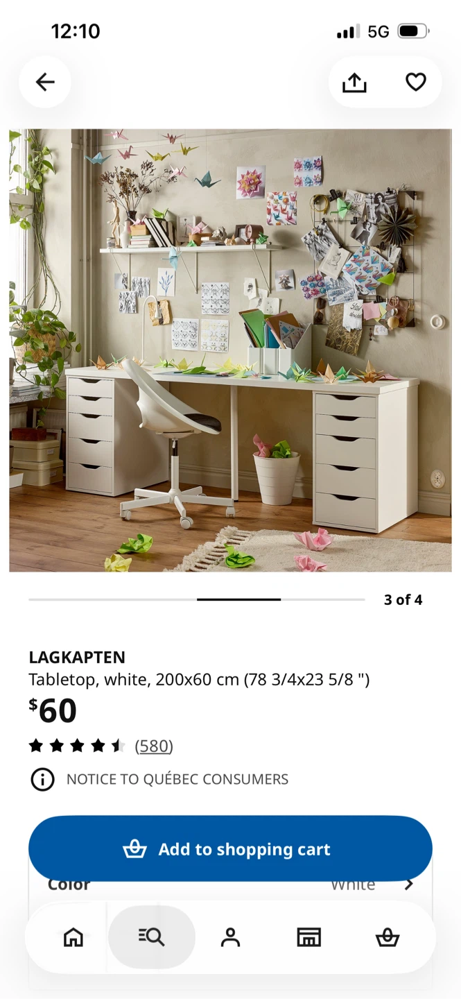 IKEA LAGKAPTEN Table Top - photo 2