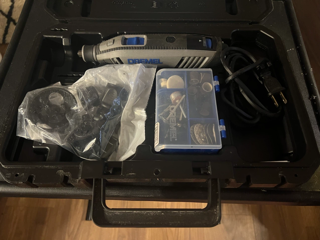 Dremel 4300 Rotary Tool with Case and Accessories - photo 2