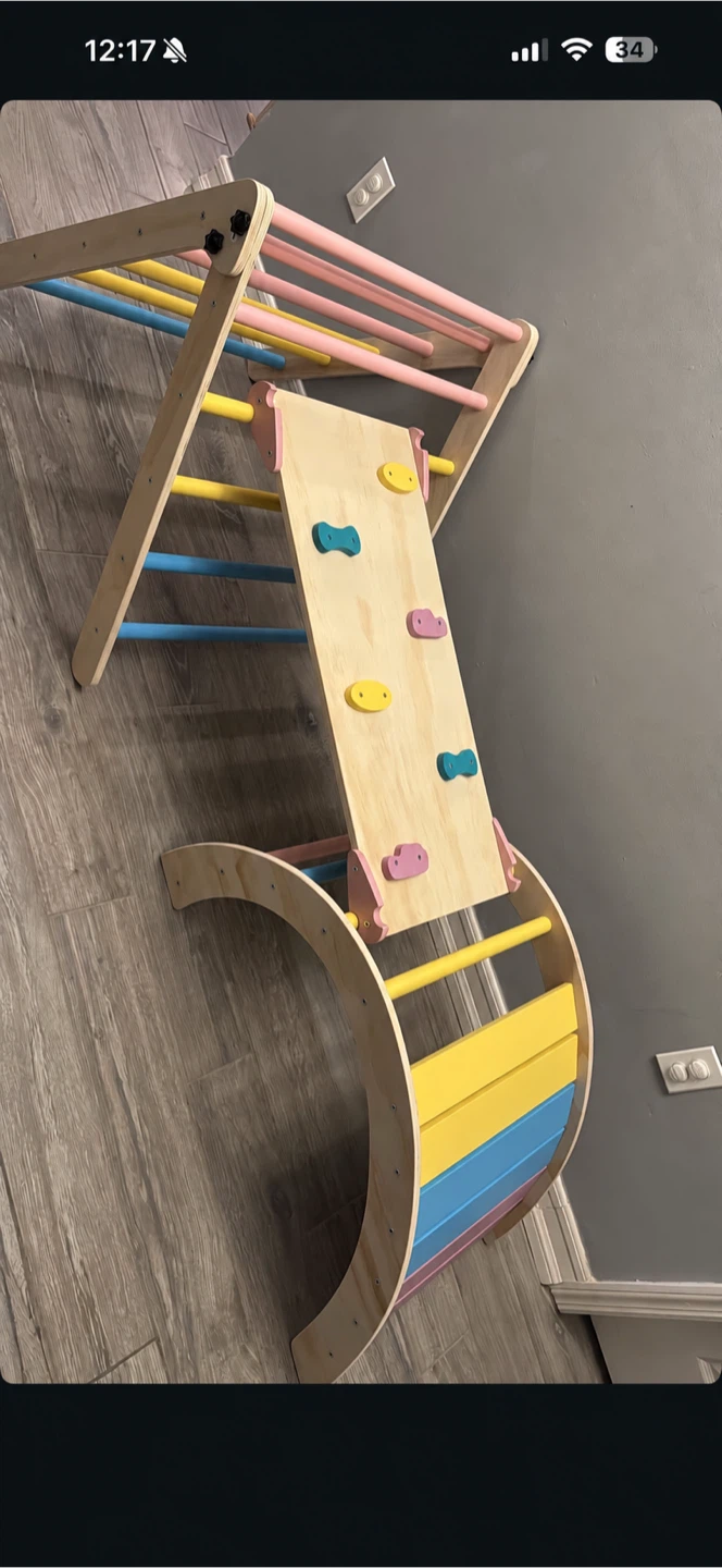 5 in 1 Toddler Climbing Toys Indoor