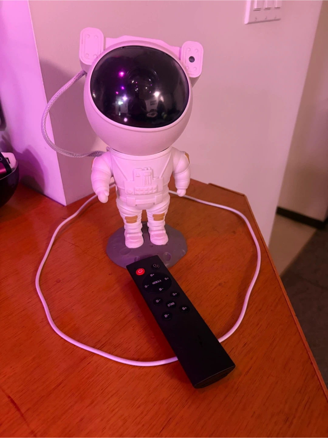 Astronaut Star and Nebula Projector