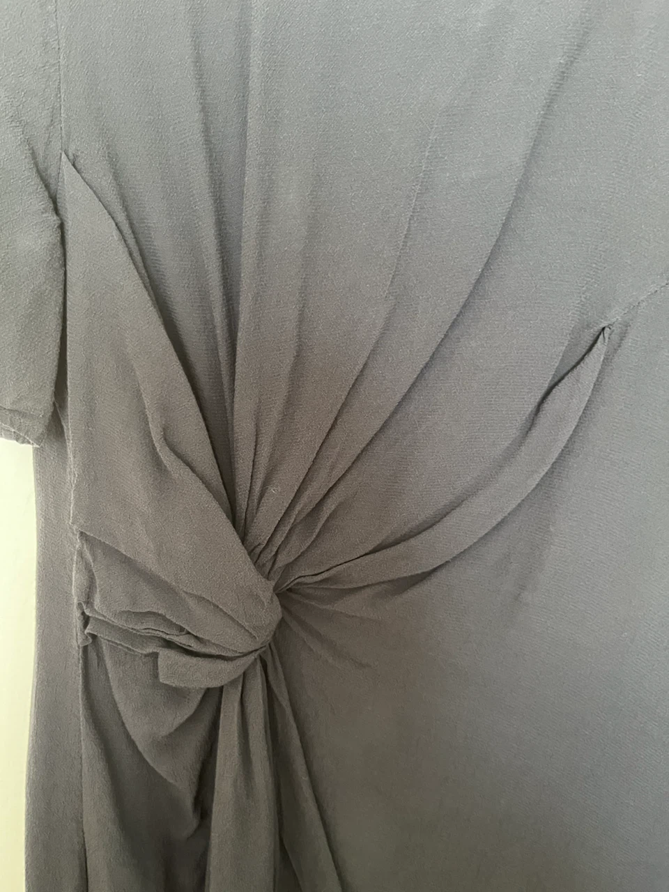 Black Twist Front Dress - photo 2