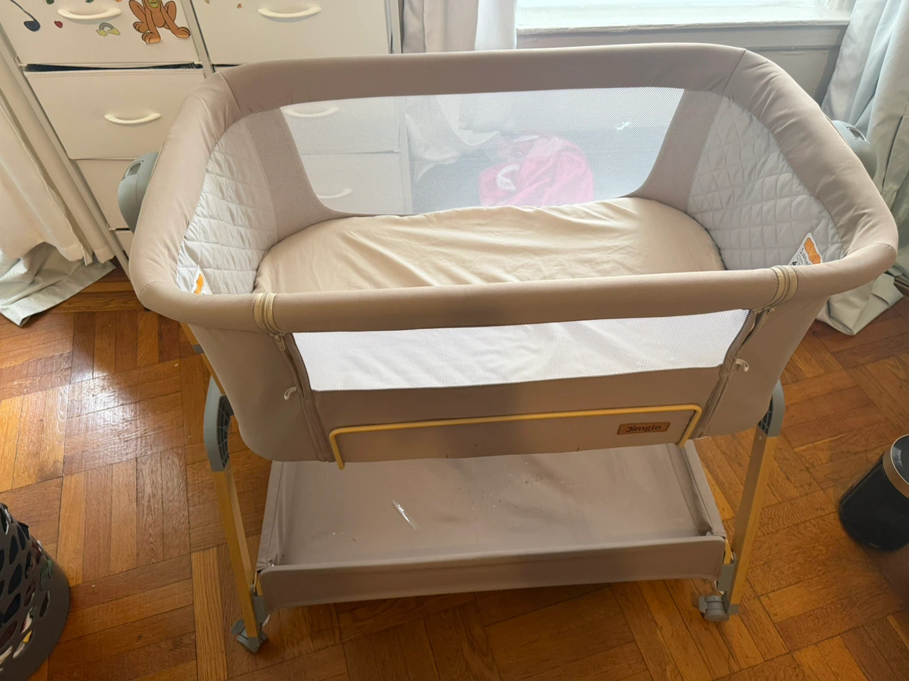 Jimglo Baby Bedside Bassinet