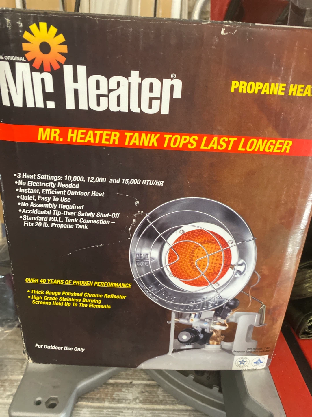Mr. Heater Propane Tank Top Heater