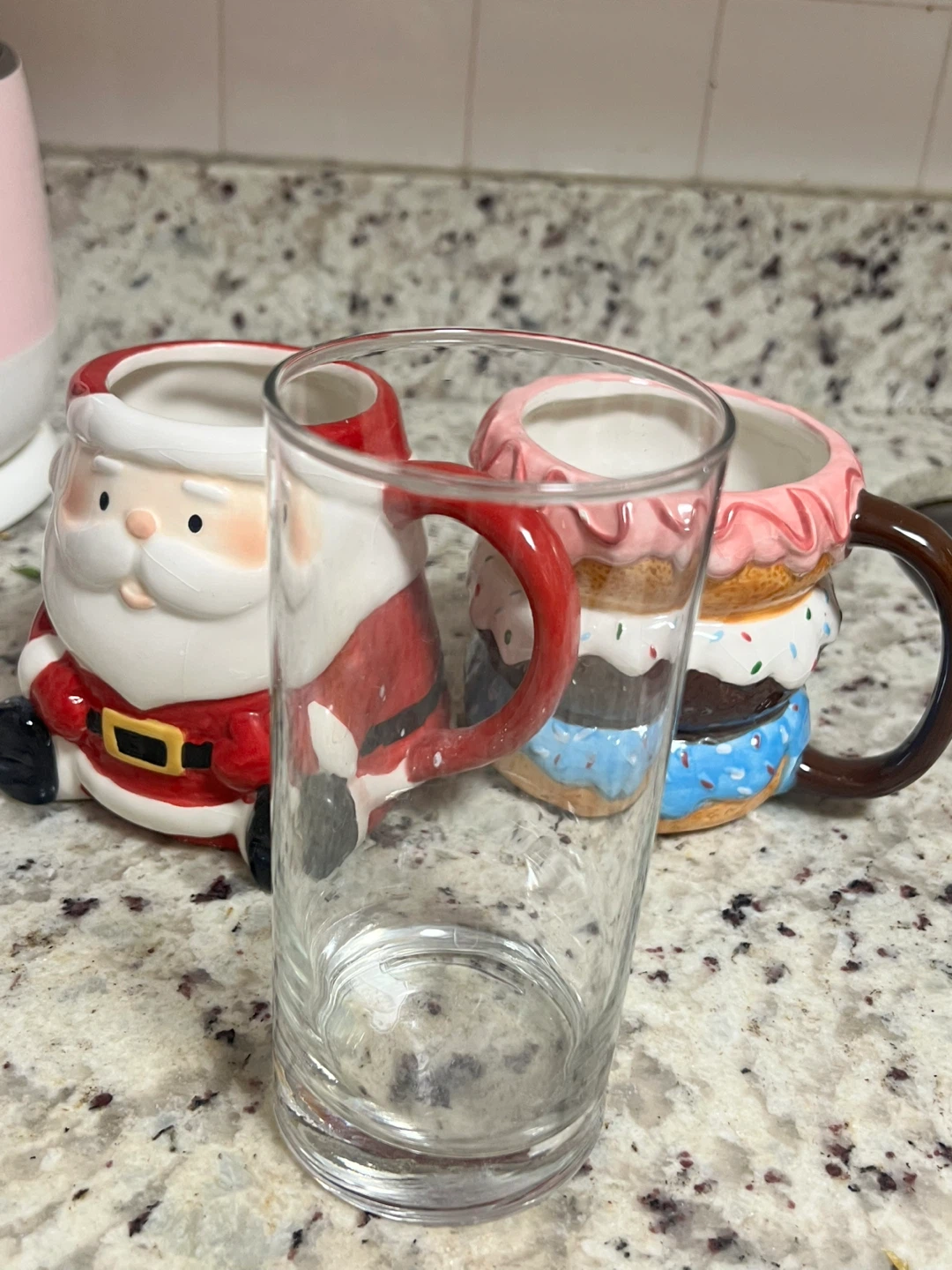 Set of 3 Mugs and Drinking Glass - photo 2