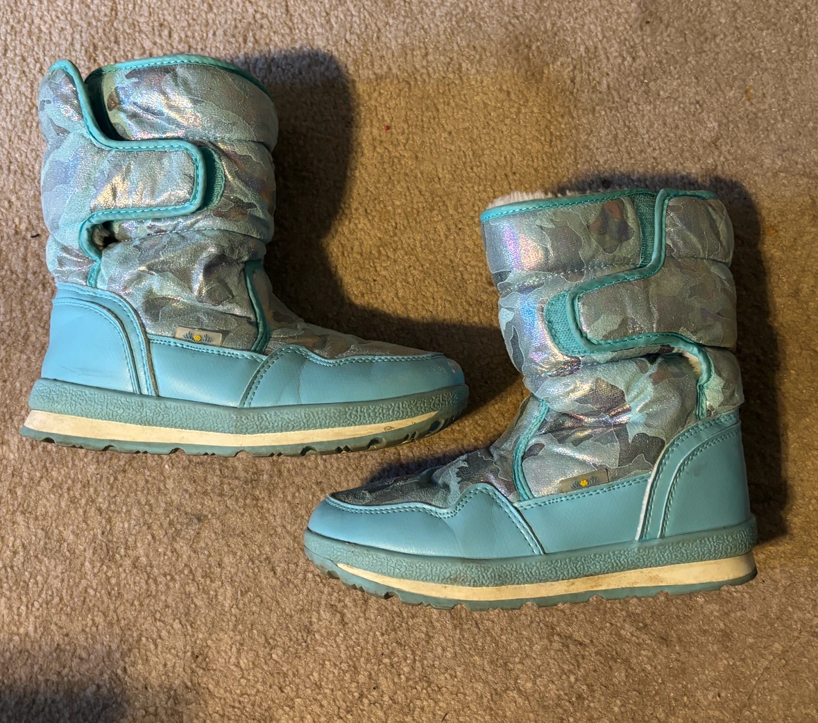Blue Winter Boots (Size 36)