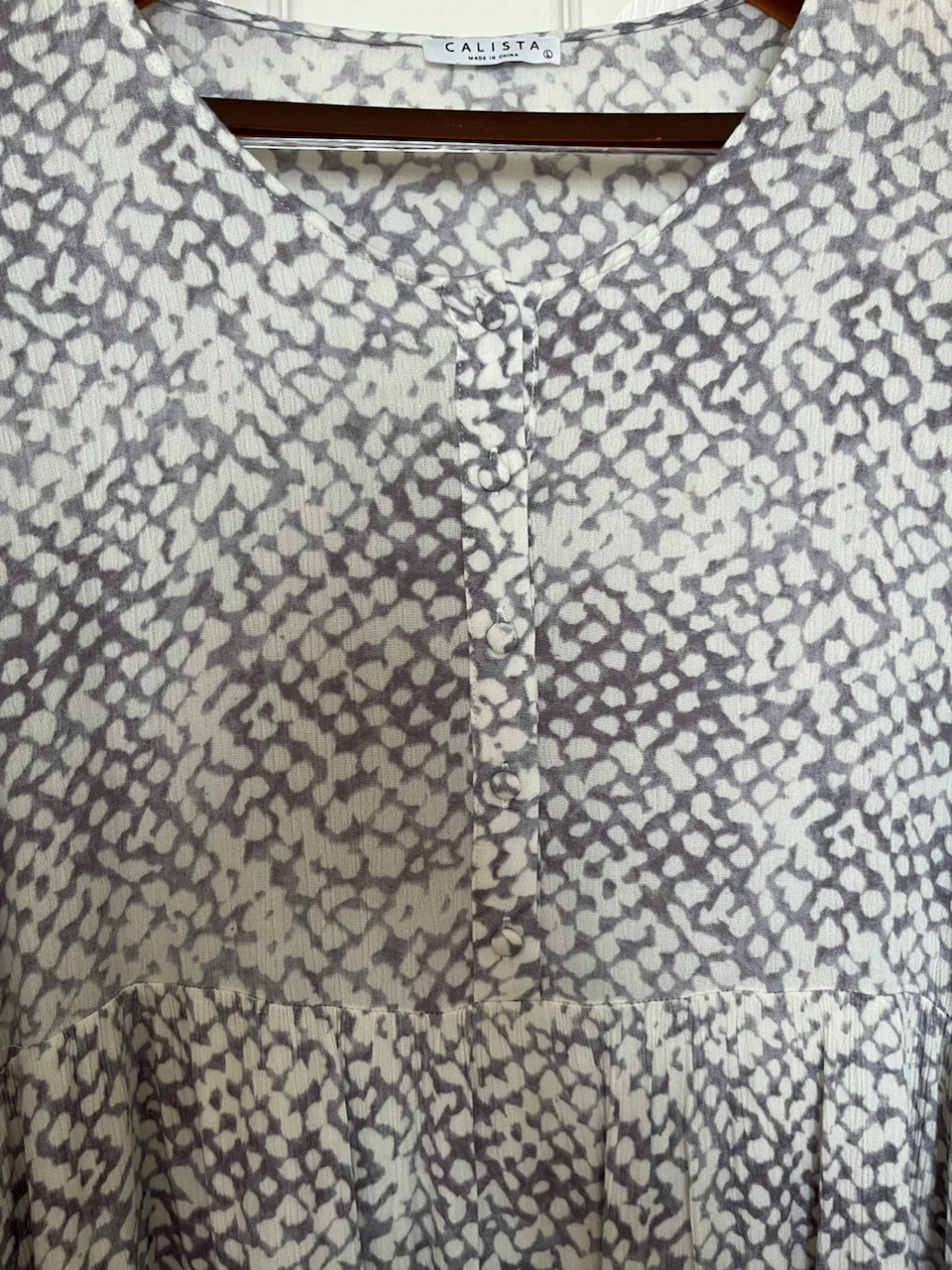 Calista Printed Midi Dress - photo 3