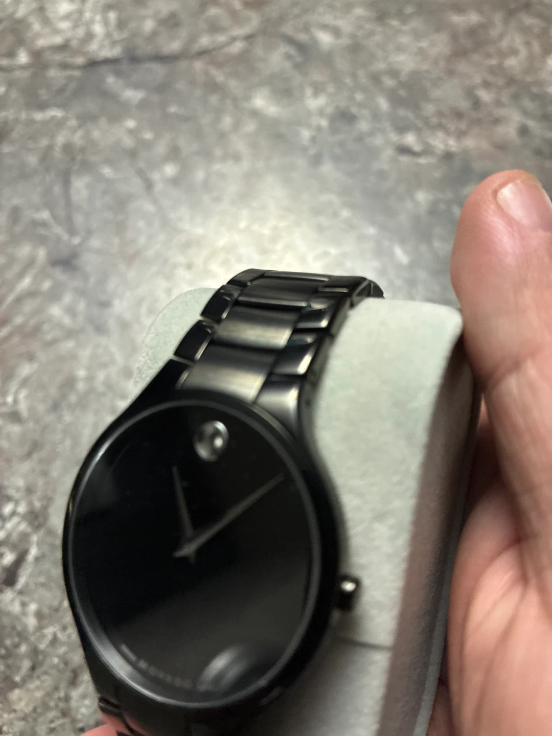 Movado Black Museum Watch - photo 3