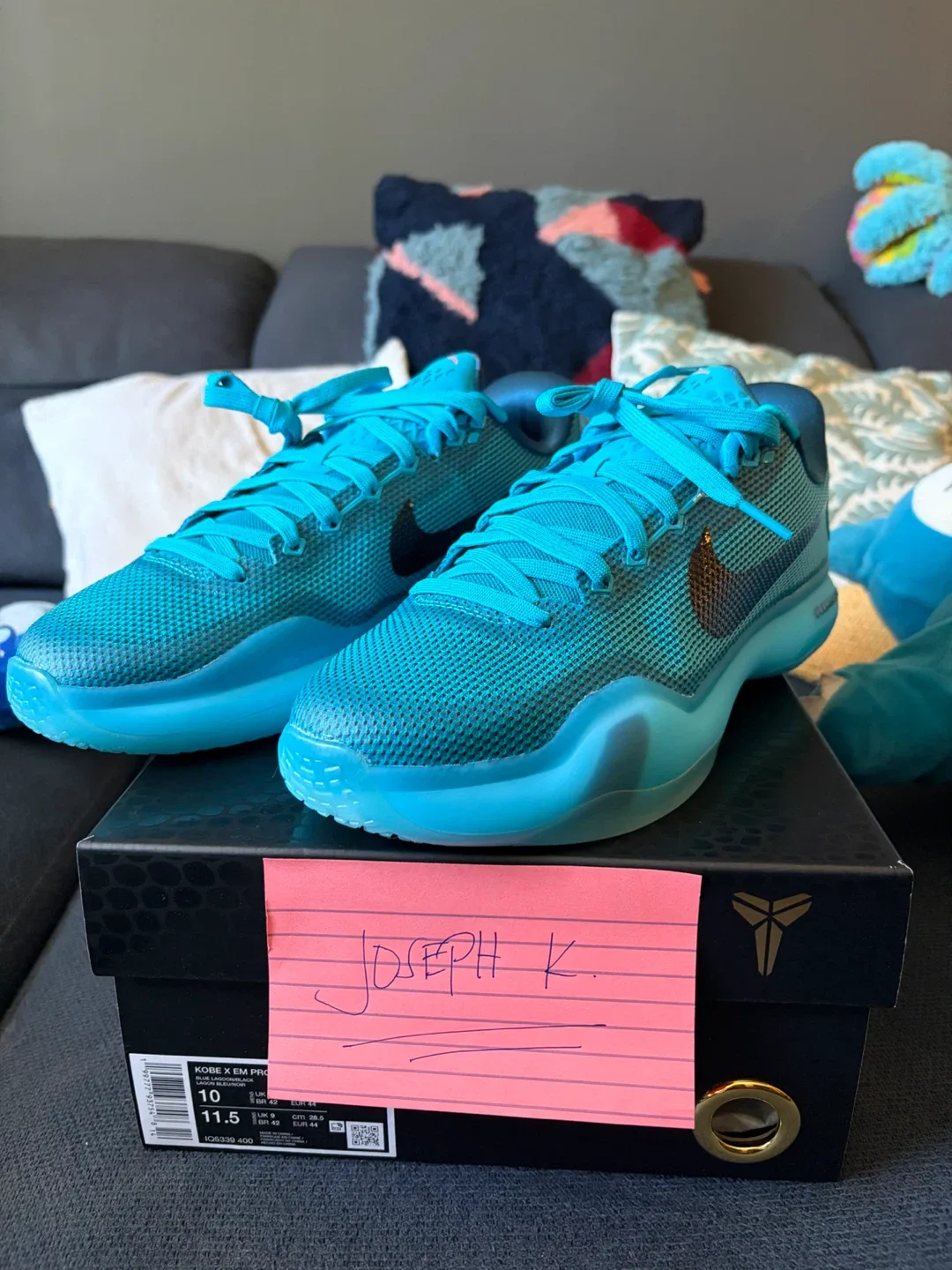 Nike Kobe 10 Protro Blue Lagoon
