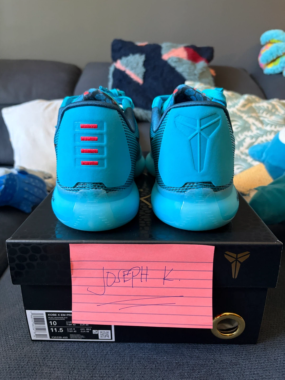 Nike Kobe 10 Protro Blue Lagoon - photo 2