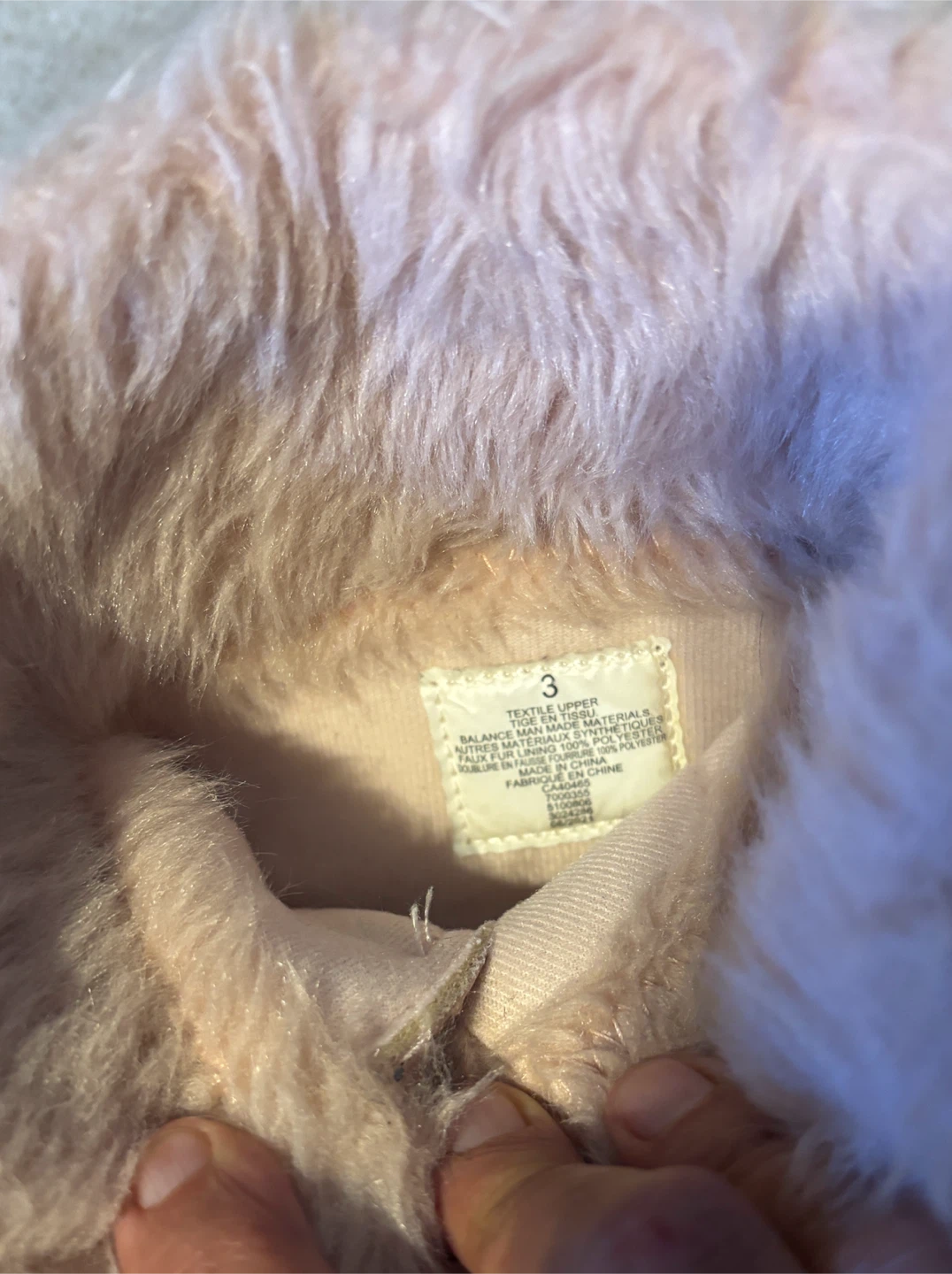 The Children's Place Pink Fur-Lined Winter Boots (Size 3) - photo 5