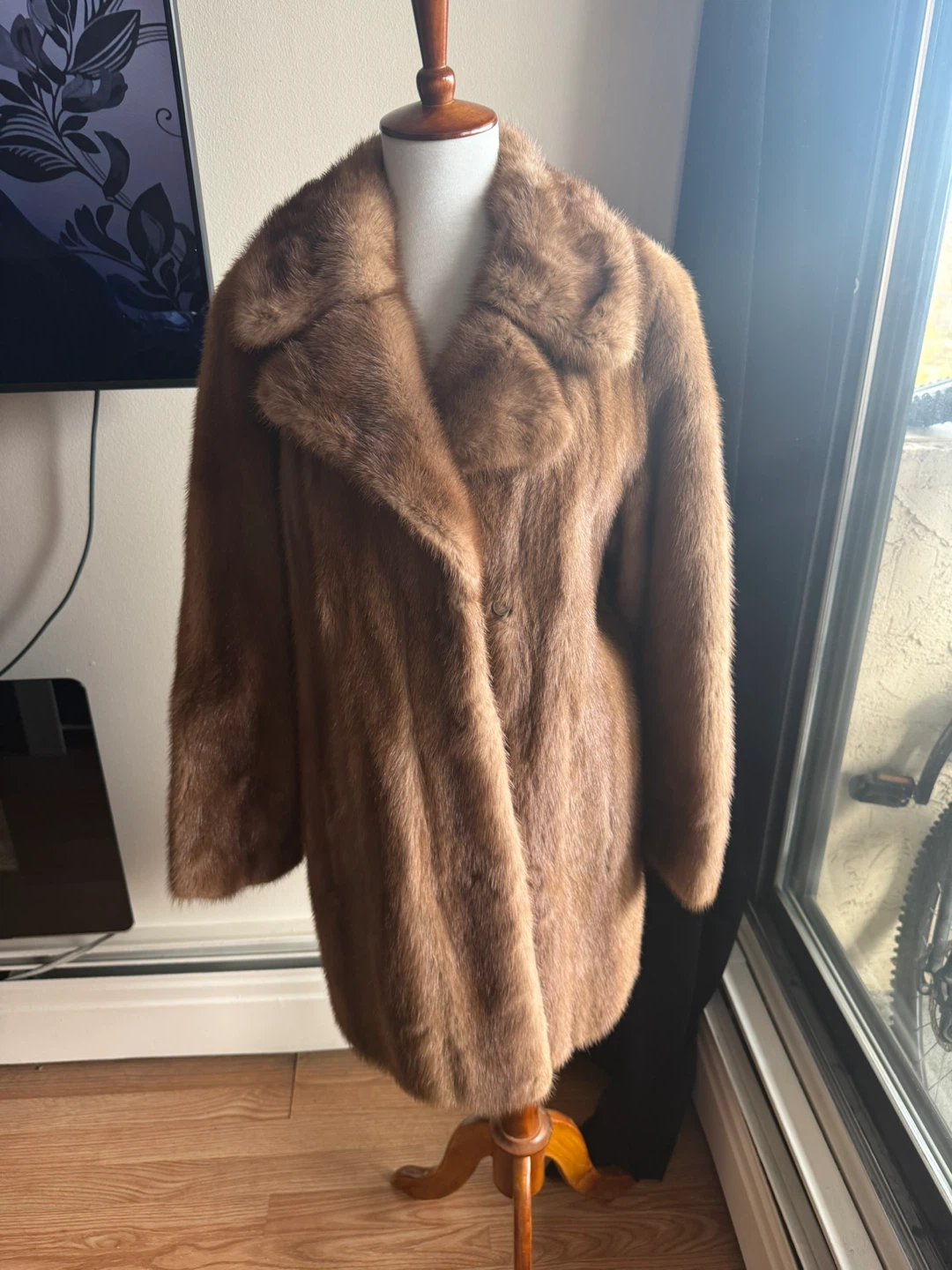 Vintage Mink Fur Coat