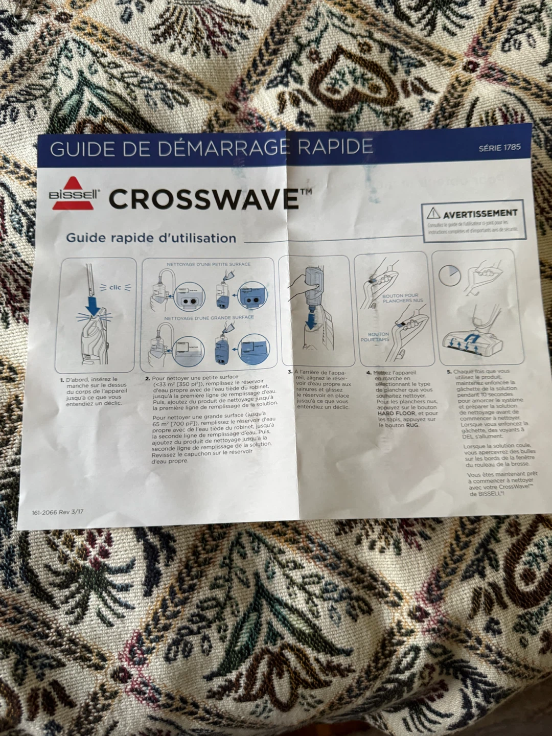Bissell CrossWave All-in-One Multi-Surface Cleaner 17857