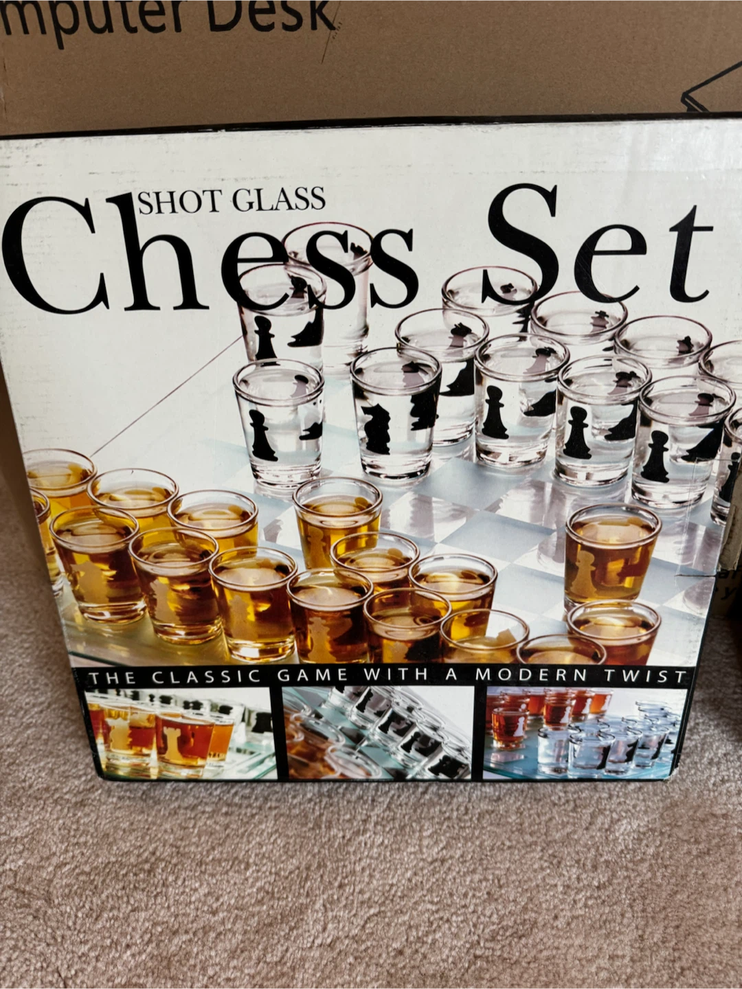 Shot Glass Chess Set